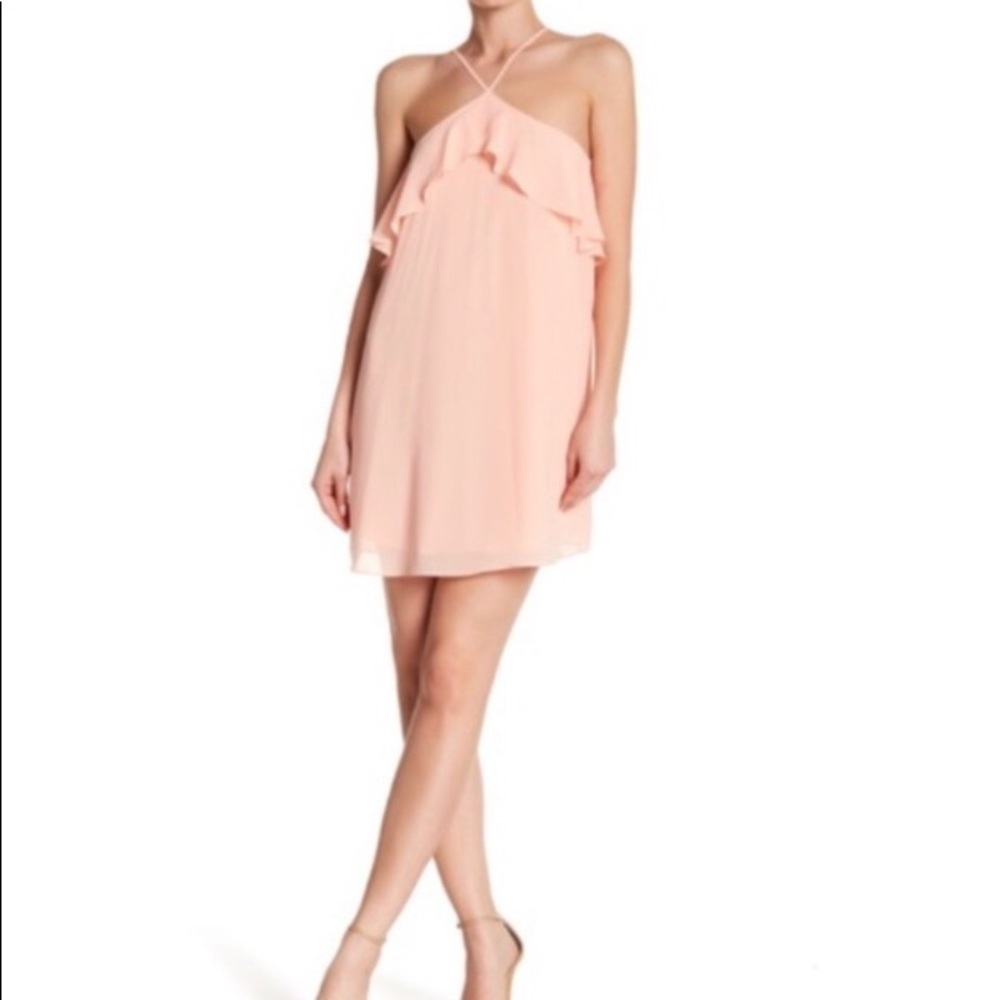 HAUTE HIPPIE Ruffle dress